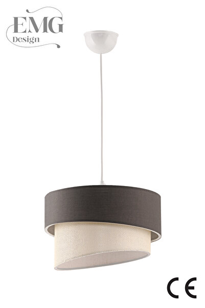 Emg DesiGn Fabric Galaxy Modern Cake Single and 2 Piece Gold Lampshade Set Galaxi Set