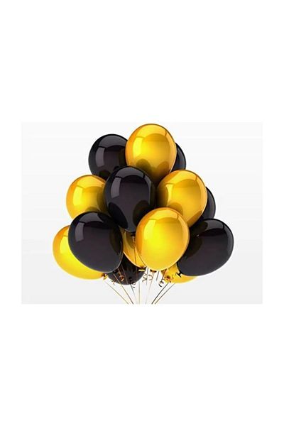 FOKUL Black Gold Birthday Party Concept Party Supplies Set