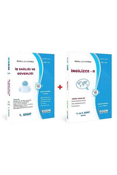 Genel Markalar Açık Öğretim İş Sağlığı ve Güvenliği 1 Sınıf Bahar Dönemi 2 Dö...