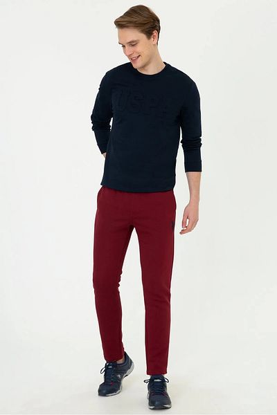 U.S. Polo Assn. Red Men's Knitted Trousers
