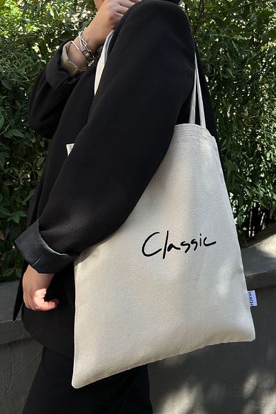 feinas Τσάντα Tote Canvas - Classic (35x40cm - 320gr 100% Βαμβάκι)