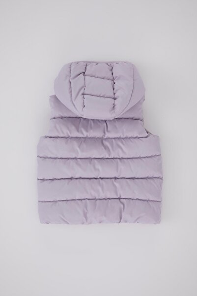 DeFacto Waterproof Hooded Inflatable Vest for Baby Girl - A2475A523Au