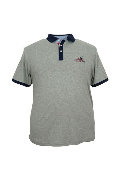 marufshop Large Size Men's Rugatchi Polo T-Shirt Lycra Pique