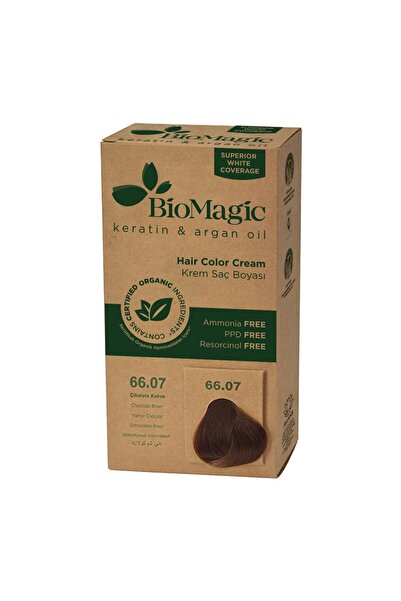 BIOMAGIC Saç Boyası Çikolata Kahve No: 66.07
