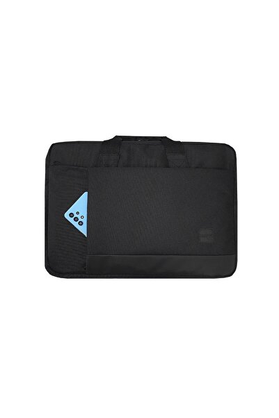 EYM Τσάντα ώμου για φορητό υπολογιστή 3 θέσεων 17,3 ιντσών μαύρο