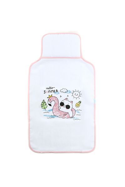 Sebi Bebe Patterned Practical Bottom Opening Pink