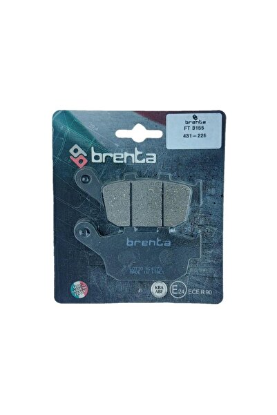 Brenta 431-226 2014-2023 Honda NC 750 X Uyumlu Arka Fren Balatası Organik Balata