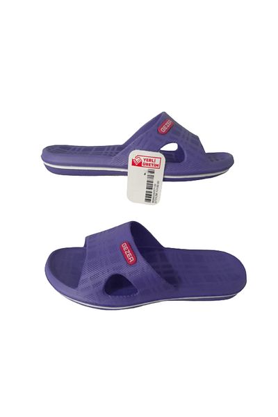 GEZER Women's Purple Ultra Light Daily Beach Slippers