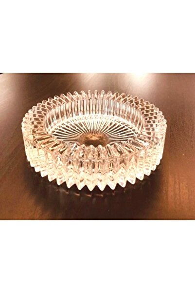 Ashtray Crystal Luxury Glass Ashtray 14x3 Cm