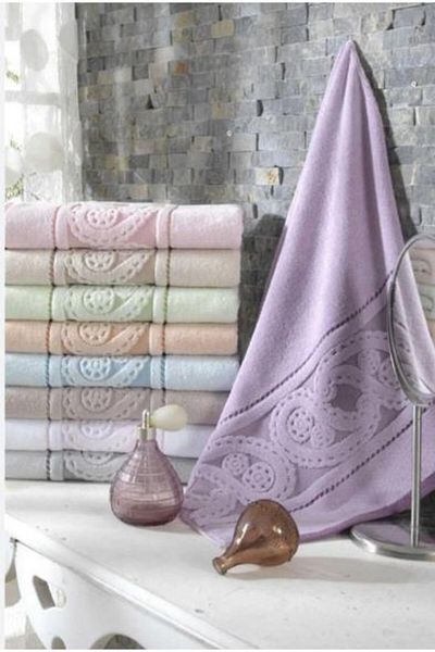 Hobby Hürrem Blue 70x140 6-Piece Towel Set