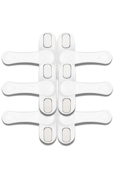 Evene Pimapen Door Lock Pimapen Window Lock Window Safety Lock Latched Lock 6 Pieces White