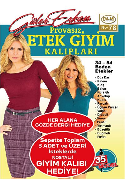 Genel Markalar Provasız Etek Giyim Kalıpları