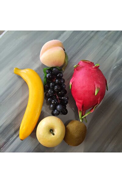 lolipophobi Yapay Meyve, Meyve Seti, Yapay Meyve, Mutfak Dekor,elma Muz Üzüm ...