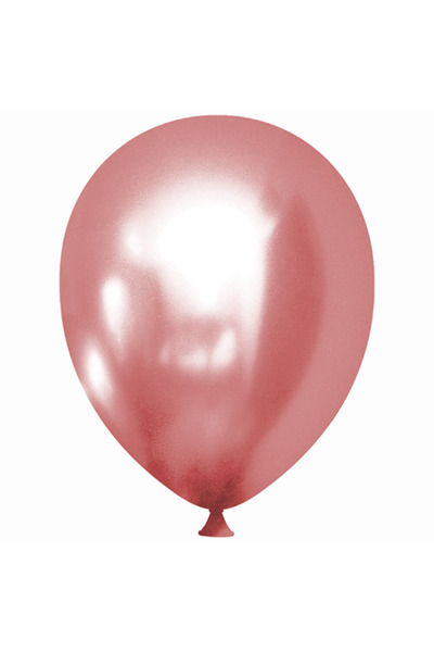 kidspartim بالون كروم روز جولد 10 بوصة