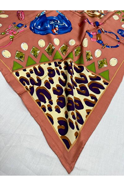 AWAM SILK أوام حرير 100% إيشارب حرير تويل خالص 90*90