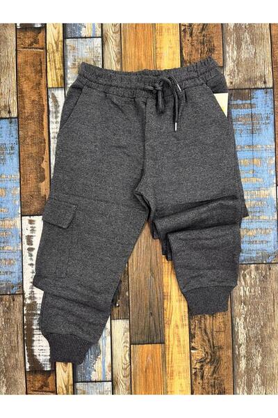 Esterella kargo cepli unisex eşofman altı/ cepli unisex çocuk pantolon/ jogger pantolon (DAR KALIP)