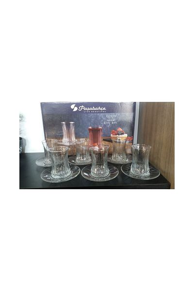 Paşabahçe 950054 Elysia 6-Piece Tea Set