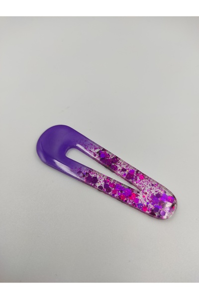 Melkady Aksesuar MelKady 503 - Cataramă pentru guler cu sclipici 3D epoxidice...