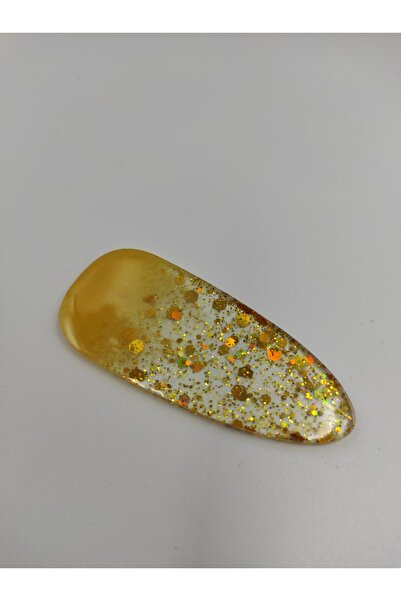 Melkady Aksesuar MelKadu 501 - Χειροποίητο εποξειδικό 3D Glitter κούμπωμα με ...