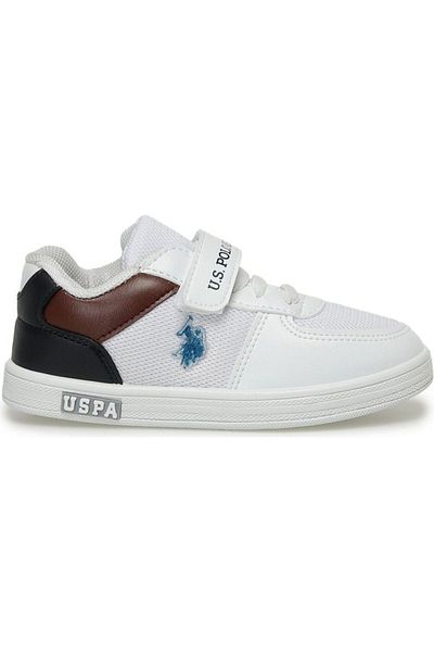 U.S. Polo Assn. US Polo CARREN 3FX 101346124   Adidași casual pentru băiat alb