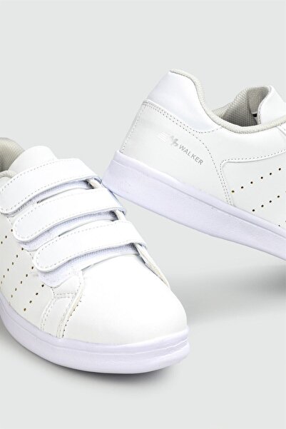 M.P. Rahat Cırtlı Beyaz Kadın Spor Ayakkabı 222 2518