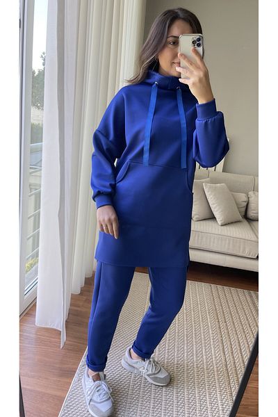 two in sis Scuba Suit Scuba Hijab Σετ Καγκουρό Pocket Scuba Suit