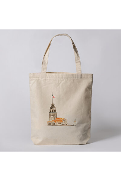 Riyaz Dükkan Maiden's Tower - Special Design Cloth Bag