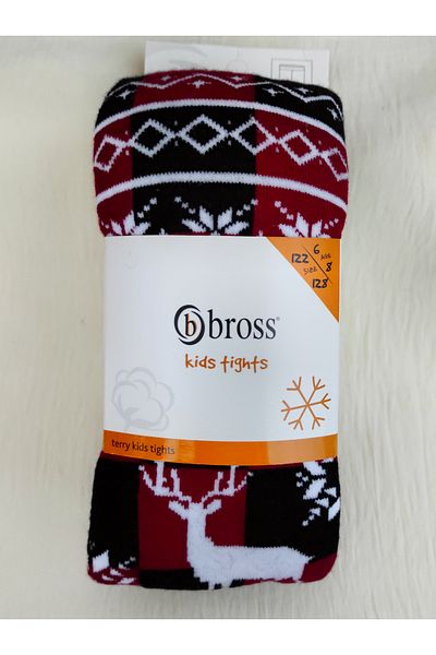 Bross Girl's Towel Pantyhose (COTTON WINTER Towel Pantyhose)