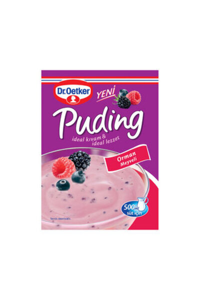 Dr. Oetker Dr.Oetker Orman Meyveli Puding Toz Karışımı 81 Gr ( 5 ADET )
