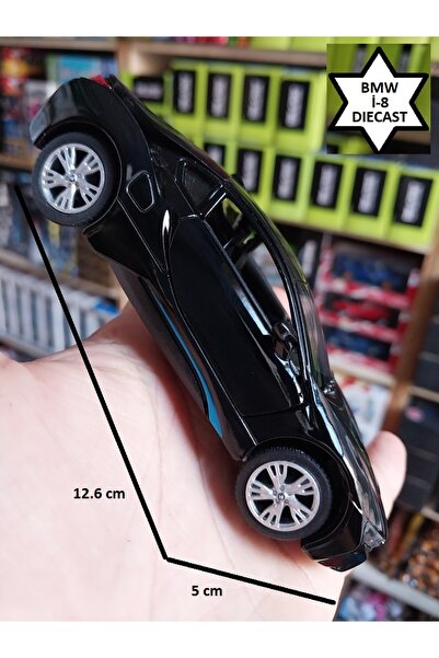 OYUNCAKSAHİLİ Bmw I8 Konsept Metal Araba Kapıları Açılır Dıecast Koleksiyoner...