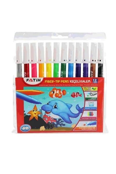 Fatih Felted Pen Slim 12 Colors