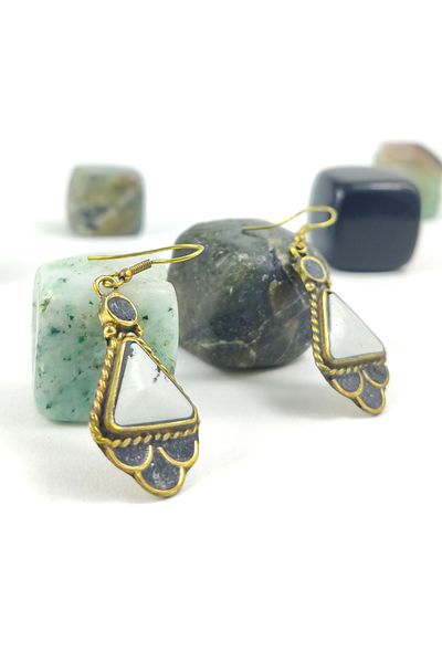 Ayya Aksesuar Boho Ethnic Handmade Earrings Handmade Earrings Ohrringe