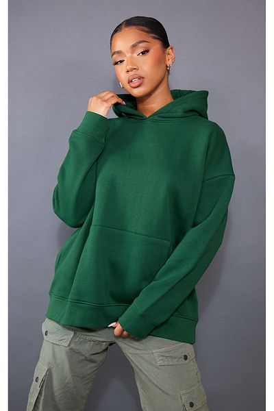 CLAYES Universal Sports Acedemy Φούτερ - Πράσινη στάμπα Oversize Hooded
