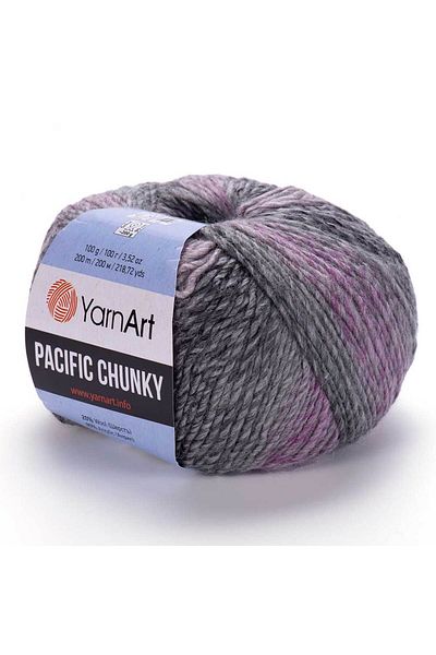 Yarnart Pacific Chunky Marbled Hand Knitted - Κλωστή Marbled-303