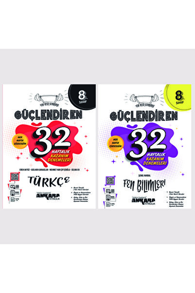 Ankara Yayıncılık Ankara Yayınları 8. Sınıf Türkçe + Fen Bilimleri 32 Haftalı...