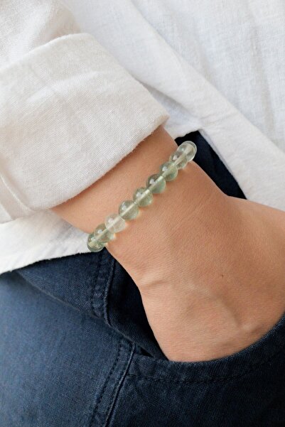 Lalibo سوار الحجر الطبيعي فلوريت 1، 6 و 7شقرا، برج الدلو، حجر حماية الطاقة