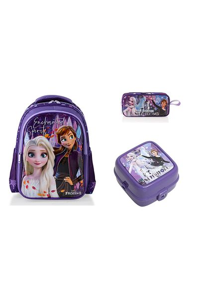 Frozen Primary School Bag Loft Sprıts FROZEN (3 PIECES)
