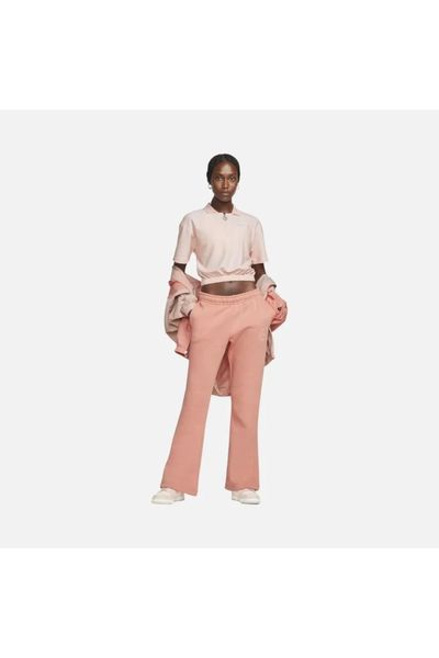 Nike Sportswear Essential Fleece Women's Pink Sweatpants Dx2320