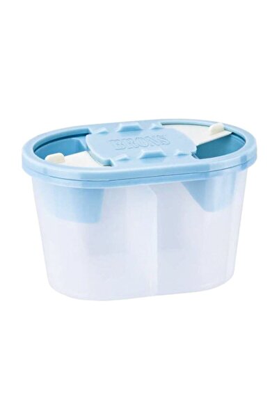 Yıldızlar Yayınları Stars Brush Cleaning Container 2 Compartments Code:163 Blue
