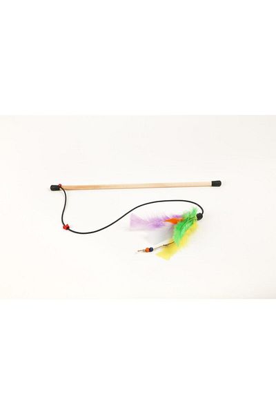 forpetonline Cat Fishing Rod Feathered