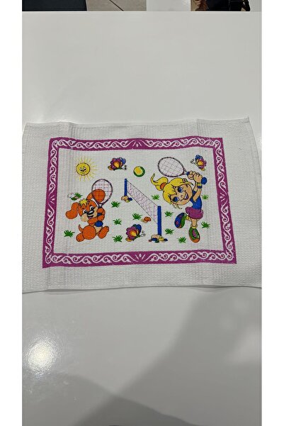 FACESHİNE KOZMETİK WORLD BAZAAR Okul Beslenme Peçetesi Ve Örtüsü 35x50 Desenl...