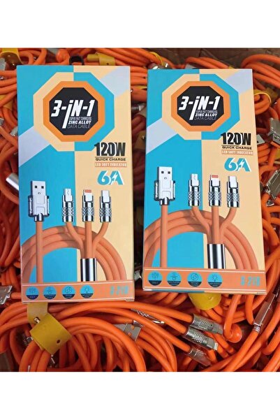 MAG TECH 3in1 hızlı şarj kablosu