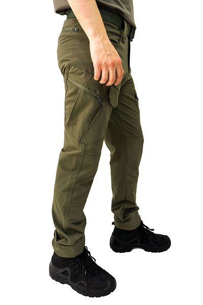 KORDAK Παντελόνι Tactical Water Repellent Lycra - Παντελόνι Trekking Outdoor - Μπεζ Μαύρο Χακί