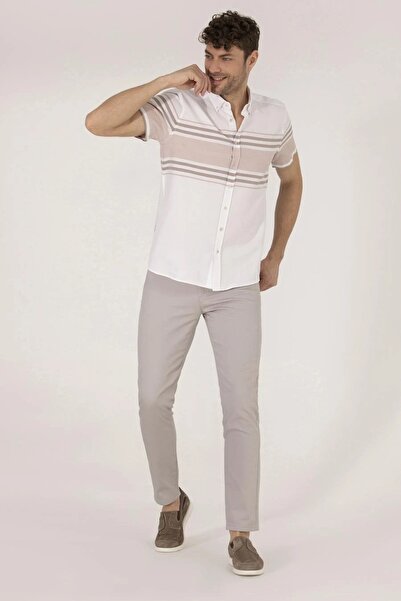 Pierre Cardin Κοντομάνικο πουκάμισο με κανονική εφαρμογή