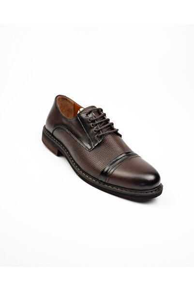 Nobel 1053 Окремі підбори Коричневі шкіряні чоловічі класичні туфлі