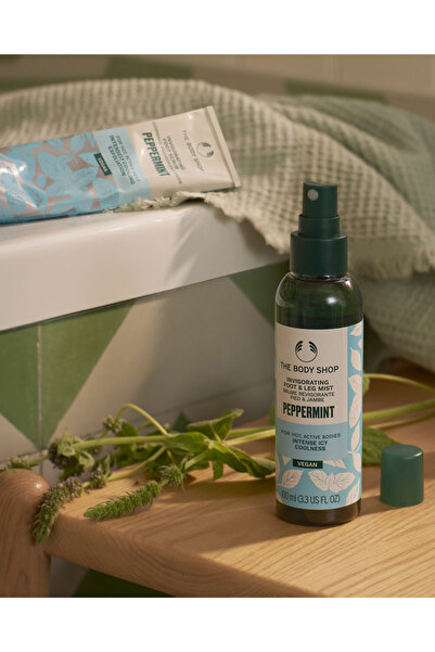 THE BODY SHOP Peppermint Kühlendes Und Belebendes Fußspray 100 ml