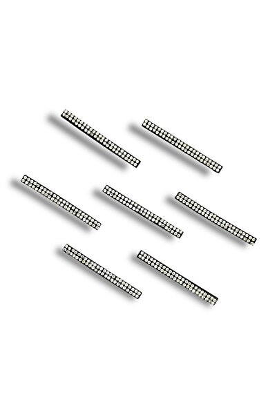 seçkin aksesuar قطعة رقيقة من الخرز الحجري بنمط اللباد (10 قطع)