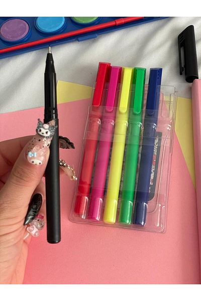 Planet Butik 6 Fineliner Pen