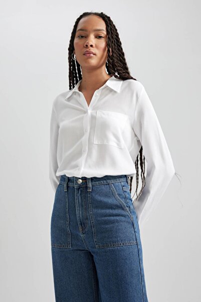 DeFacto Regular Fit Uzun Kollu Gömlek N2518az23au