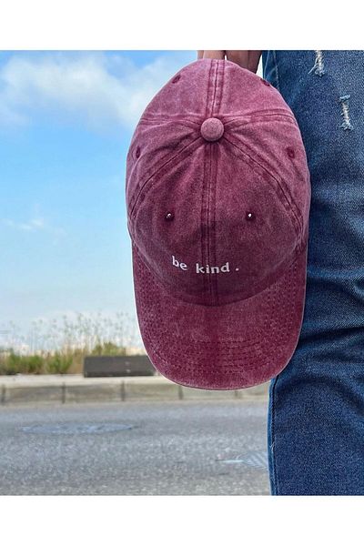 ŞapkaMania Be KindWashable Baseball Cap